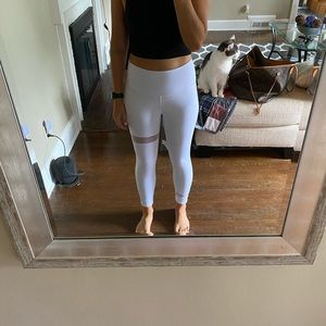 Alo white leggings